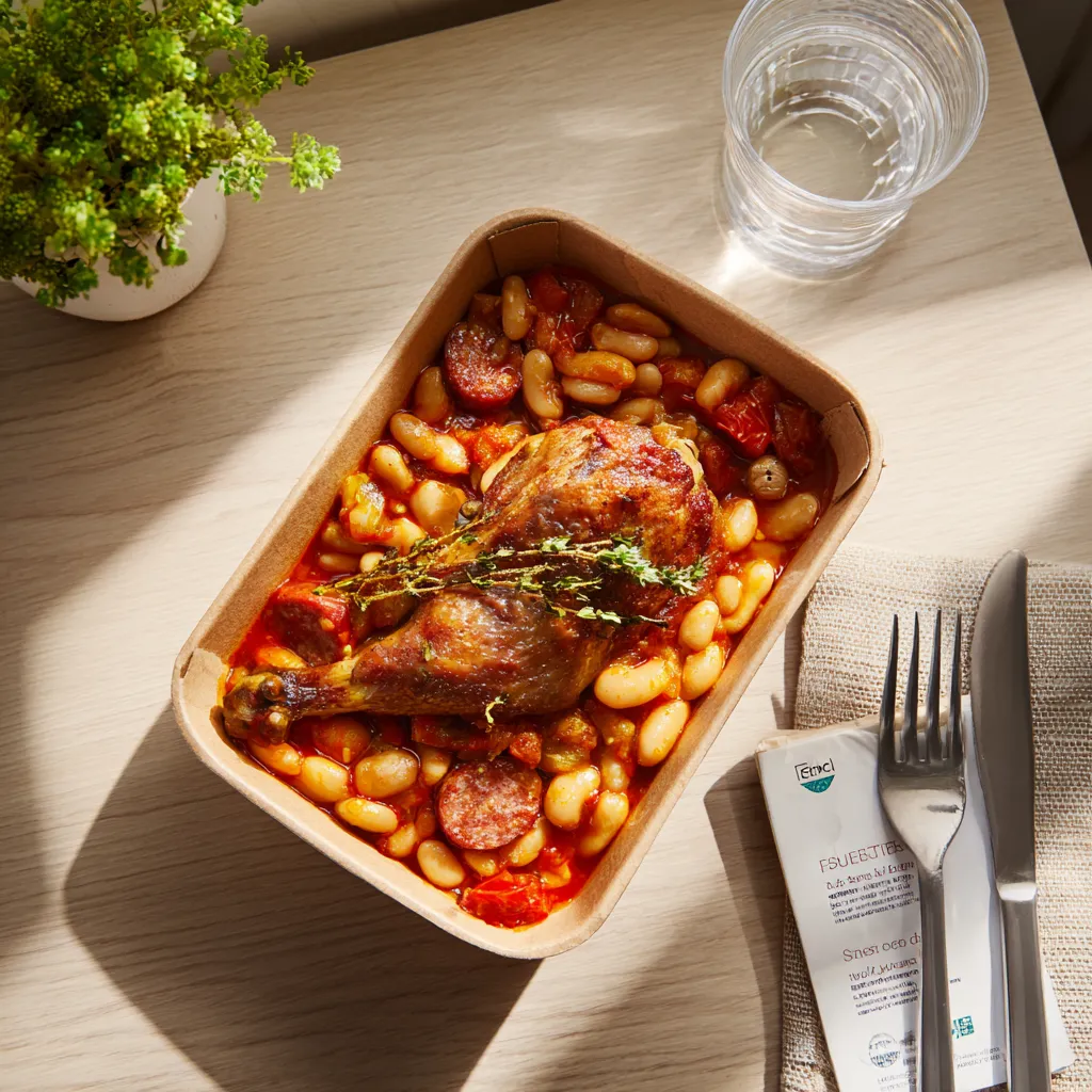 [4667] Cassoulet maison au canard