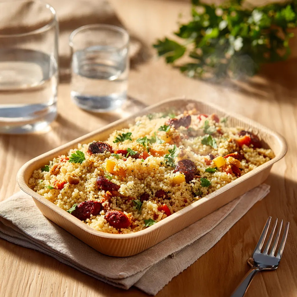 Couscous poulet merguez