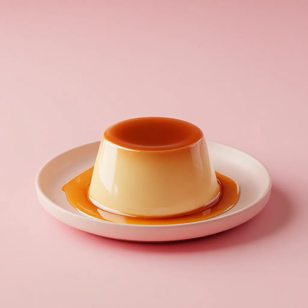 Crème caramel au beurre salé