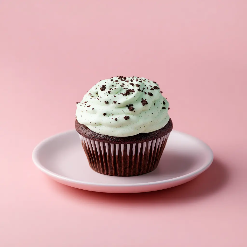 Cupcake menthe chocolat