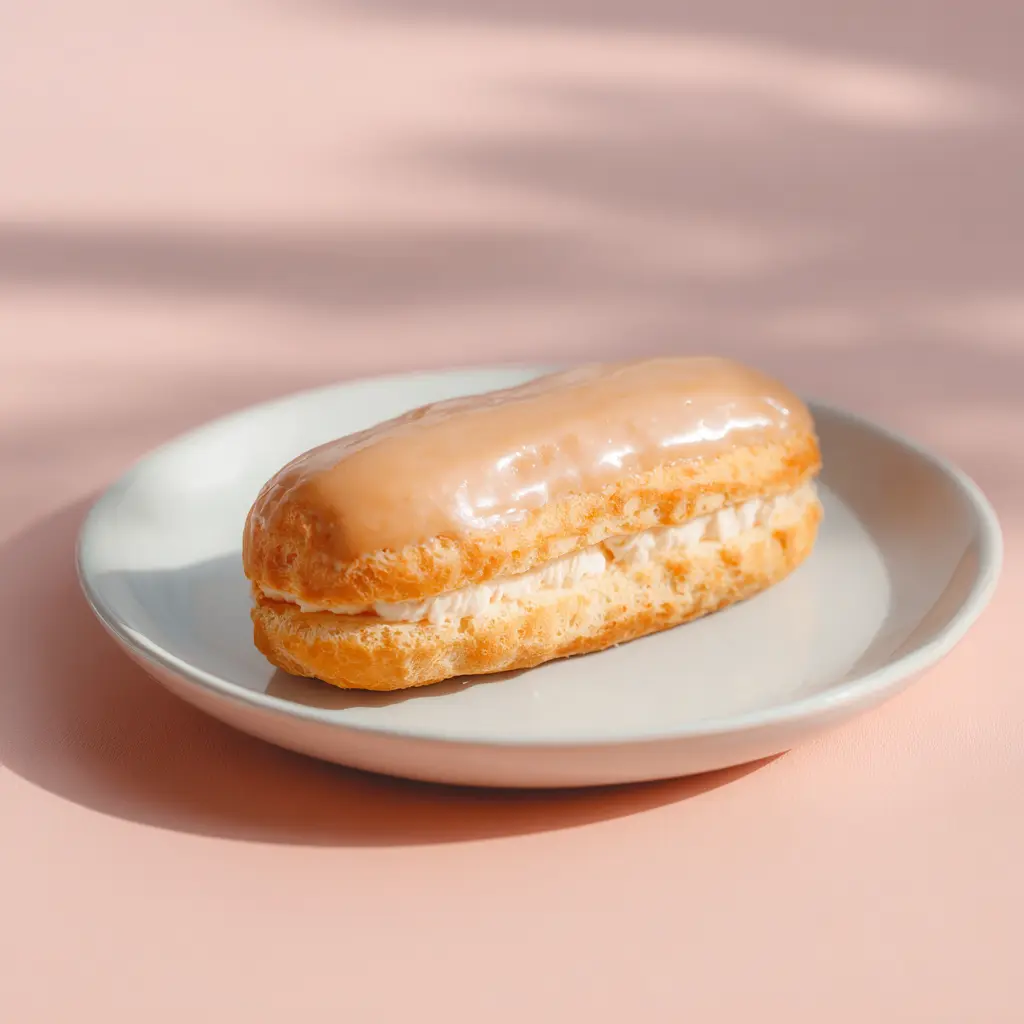 Eclair pâtissier au café