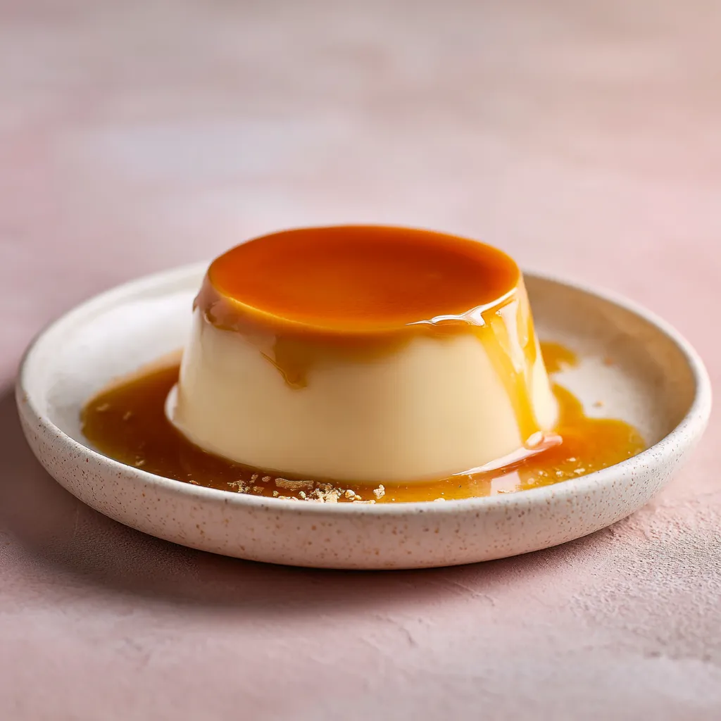 [4329] Panna Cotta, caramel beurre salé