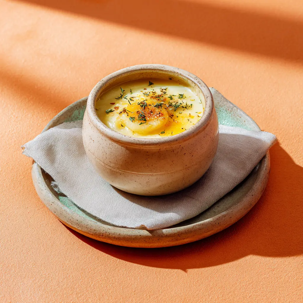 Velouté de poireau et pomme de terre